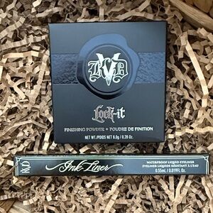 KVD Lock-It Finishing Powder and Ink Liner - Black